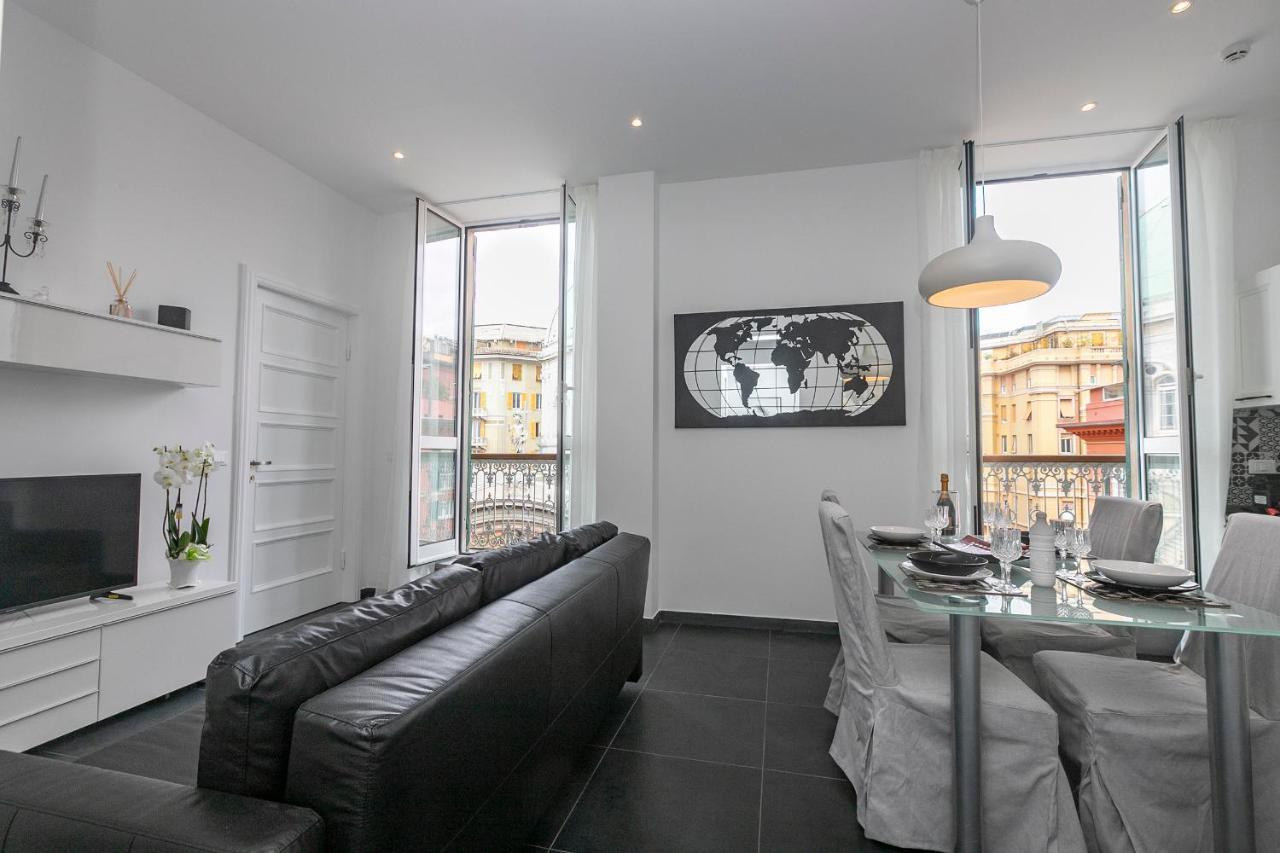 Real Italian Estate - Luxury Black&White Genoa Bagian luar foto
